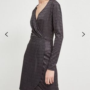 French Connection faux wrap dress NWT